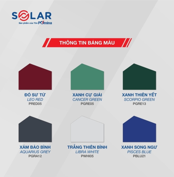 TÔN LẠNH SOLAR AZ100