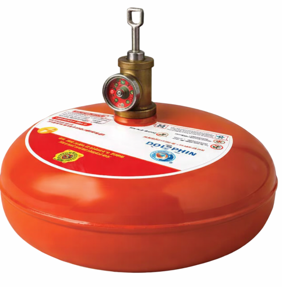 BÌNH CẦU CHỮA CHÁY TỰ ĐỘNG BỘT ABC DOLPHIN 6KG