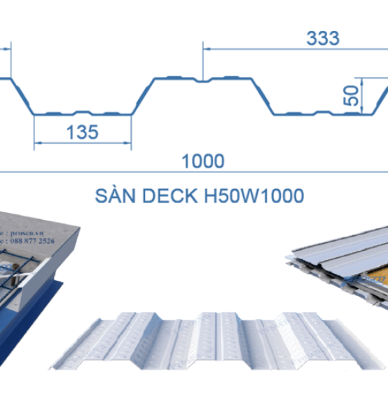 Sàn Deck: Giải Pháp Kết Cấu Thép Hiện Đại Cho Công Trình Bền Vững