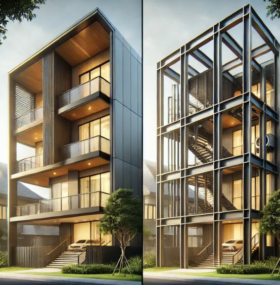 SO SÁNH THÉP HỘP 200X300 VÀ THÉP I ĐÚC 300