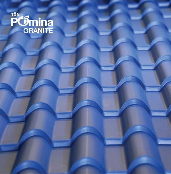 Tôn Lạnh Màu Granite Pomina AZ50: Vẻ Đẹp Đẳng Cấp, Độ Bền Vượt Trội