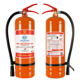 BÌNH CHỮA CHÁY BỘT ABC DOLPHIN 8 KG