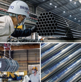 ỐNG KẼM NHÚNG NÓNG - ỐNG THÉP ĐEN MARUICHI SUN STEEL