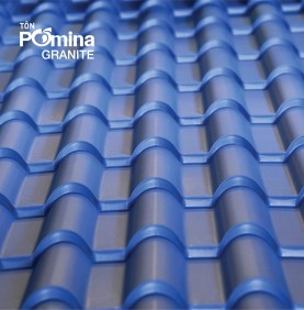 Tôn Lạnh Màu Granite Pomina AZ50: Vẻ Đẹp Đẳng Cấp, Độ Bền Vượt Trội
